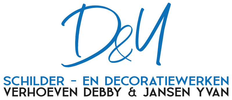 Logo DY Schilderwerken Decoratie Schildersbedrijf-Wit